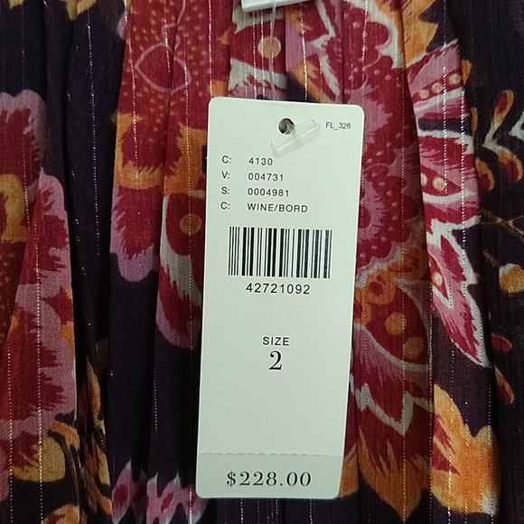 Anthropologie Liv Floral Midi dress - Picture 5 of 5